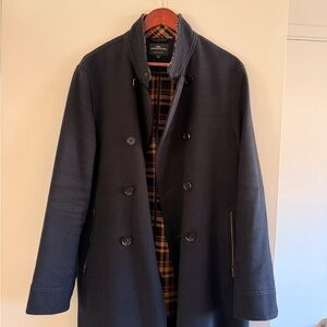 Rodd & Gunn Dark Blue Pea Coat